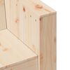 vidaXL Vrtni dvosjed 134 x 60 x 62 cm od masivne borovine