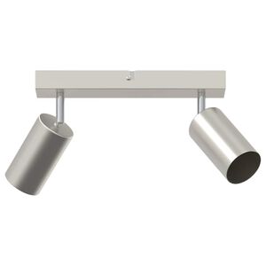 vidaXL Stropni reflektor s reflektorima Nikla 26 x 6 x 16 cm Metal