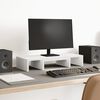 vidaXL Stalak za monitor podesivi bijeli 60 x 24 x 10,5 cm drveni