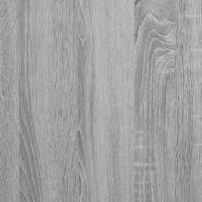 vidaXL Kuhinjska kolica siva boja hrasta 50x30x70 cm konstruirano drvo