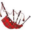 &Scaron;kotske velike gorske gajde crvene kraljevski tartan stewart