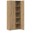 vidaXL Highboard 2 pcs Umjetnički hrast 80 x 42 x 185 cm