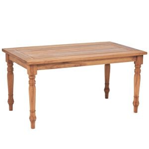 vidaXL Stolić za kavu Batavia od tikovine 90 x 50 x 45 cm