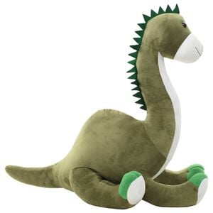 vidaXL Pli&scaron;ani dinosaur brontosaur zeleni