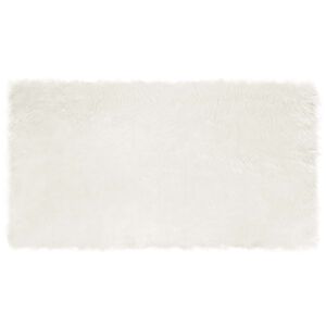 vidaXL Tepih od umjetne ovčje kože TAFALLA Bijela 60 x 110 cm