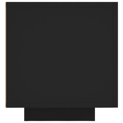 vidaXL TV ormarić s LED svjetlima crni 160 x 35 x 40 cm