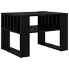 vidaXL Kava Stol Crni hrast 66 x 49,5 x 45 cm Konstruirano drvo