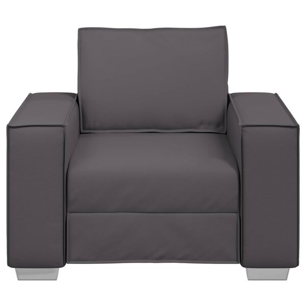 vidaXL Sofa Siva 99 x 78 x 84 cm tkanina