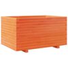 vidaXL Vrtna sadilica vo&scaron;tano smeđe boje 90x60x49,5 cm od borovine