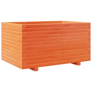 vidaXL Vrtna sadilica vo&scaron;tano smeđe boje 90x60x49,5 cm od borovine