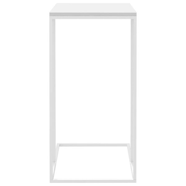 vidaXL Bočni stolić bijeli 40 x 30 x 59 cm od konstruiranog drva