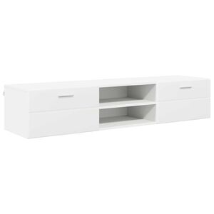 vidaXL Drveni ormar Zidne Bijelo 150 x 39 x 30 cm Konstruirano drvo