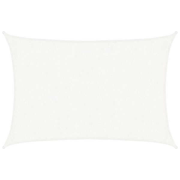 vidaXL Jedro za za&scaron;titu od sunca 160 g/m&sup2; bijelo 2 x 3 m HDPE