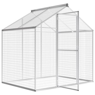 vidaXL Vanjski kavez za ptice od aluminija 178 x 122 x 194 cm
