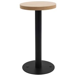 vidaXL Bistro stol svjetlosmeđi 40 cm MDF