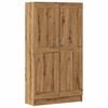vidaXL Ormarić za knjige boja hrasta artisana 82,5x30,5x150 cm drveni