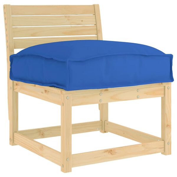 vidaXL Jastuk Kraljevsko plava 60 x 40 x 8 cm Oxford tkanina