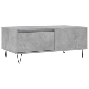 vidaXL Stolić za kavu boja betona 90x50x36,5 cm konstruirano drvo