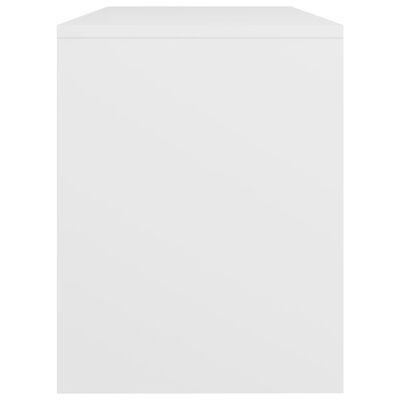 vidaXL Toaletni stolac bijeli 70 x 35 x 45 cm od konstruiranog drva