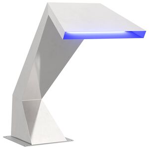 vidaXL Vodopad za Bazen Nehrđajući čelik 63,5 x 29 x 51 cm Srebrna