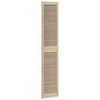 vidaXL Ormarna vrata Prirodna 201 x 2,1 x 39,5 cm Masivna borovina