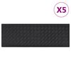 vidaXL Gazi&scaron;ta za stepenice 5 kom 25 x 75 cm gumena