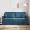 vidaXL Sofa Plava 158 x 78 x 80 cm Bar&scaron;un