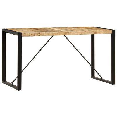 vidaXL Blagovaonski stol od masivnog drva manga 140 x 70 x 75 cm
