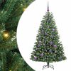 vidaXL Umjetno božićno drvce s nogom Zelena 150 cm PVC i metal
