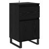 vidaXL Kreveta Crni hrast 35 x 40 x 70 cm Konstruirano drvo