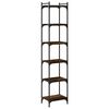 vidaXL Regal za knjige sa 6 razina boja hrasta 40 x 30 x 188 cm drveni