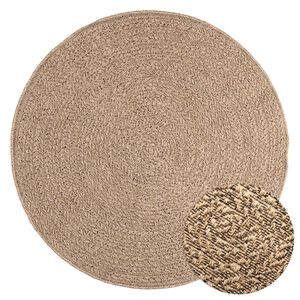 vidaXL Tepih ZIZUR 120 cm s izgledom jute unutarnji i vanjski