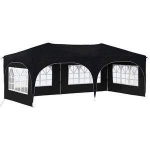 vidaXL Rastezljivi &scaron;ator za zabave Antracit 575 x 288 x 245 cm