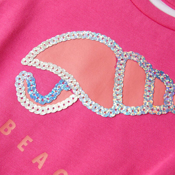 Dječja majica tamnoružičasta 104