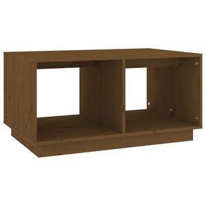 vidaXL Stolić za kavu boja meda 80x50x40 cm od masivne borovine
