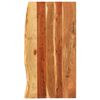 vidaXL Vrh za kupaonski ormarić od bagremovog drva 100x52x2,5 cm