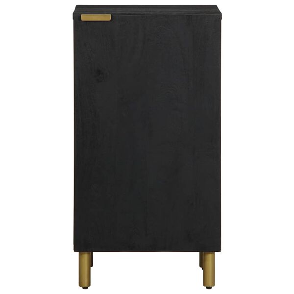 vidaXL Komoda crna 40x33x75 cm od konstruiranog drva