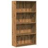 vidaXL Regal za knjige boja artisian hrast 80x30x152 cm drveni