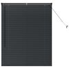 vidaXL Venecijanski zastore Crna 130 x 105 cm Aluminij