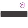 vidaXL Rubovi za travnjak 10 kom crni 25x103 cm hladno valjani čelik