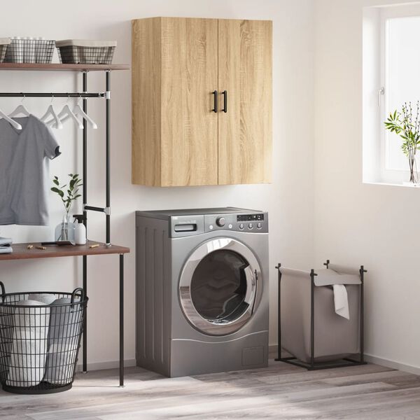 vidaXL Zidni ormarić boja hrasta sonome 69,5 x 34 x 90 cm