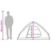vidaXL Kupolasti šator za kampiranje za 2 osobe maskirni vodootporni