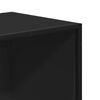 vidaXL Polica za knjige crna 60x35x139 cm izrađeno drvo
