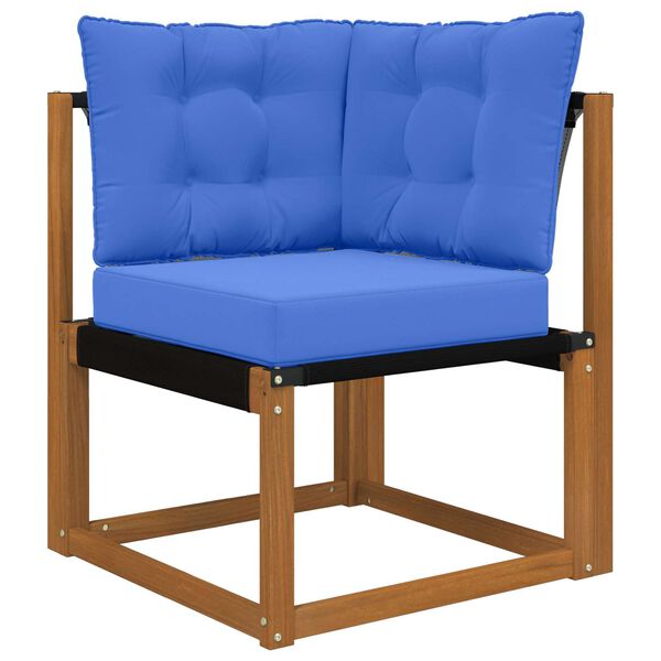 vidaXL Jastuk za vanjsku sofU 3 pcs Tirkizna Poliester