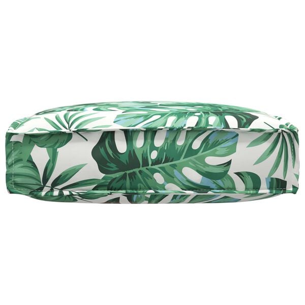 vidaXL Jastuk za sjedalo od paleta Uzorak li&scaron;ća 60 x 60 x 12 cm