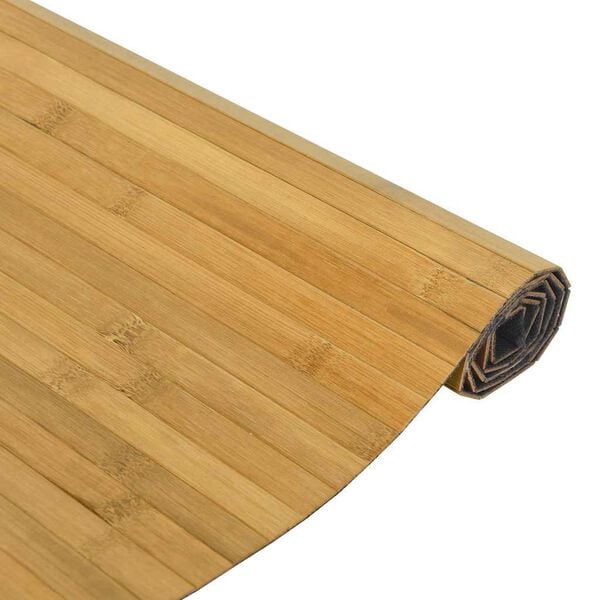 vidaXL Tepih pravokutni prirodni 80 x 200 cm od bambusa