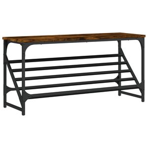vidaXL Stalak za cipele boja hrasta 90 x 30 x 45 cm konstruirano drvo