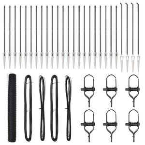 vidaXL Stup za ogradu Siva