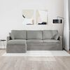 vidaXL Sofa Svijetlo siva