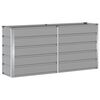 vidaXL Sadilica Svijetlo siva 160 x 40 x 75 cm Čelik